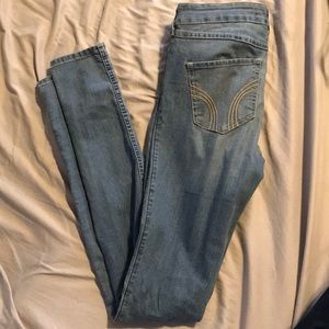 Hollister high rise super skinny jeans